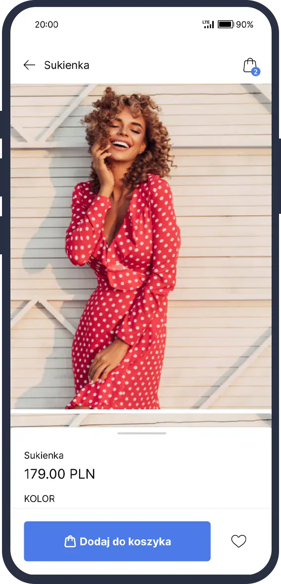 Aplikacja mobilna dla e-commerce - ekran 3