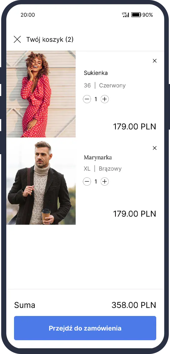 Aplikacja mobilna dla e-commerce - ekran 4