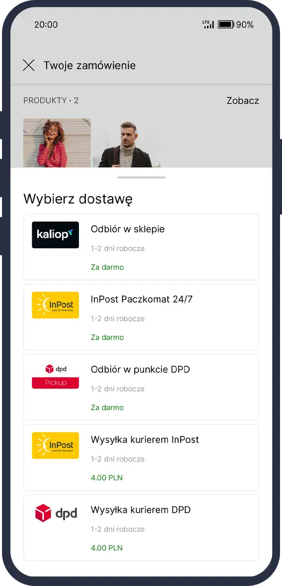 Aplikacja mobilna dla e-commerce - ekran 6