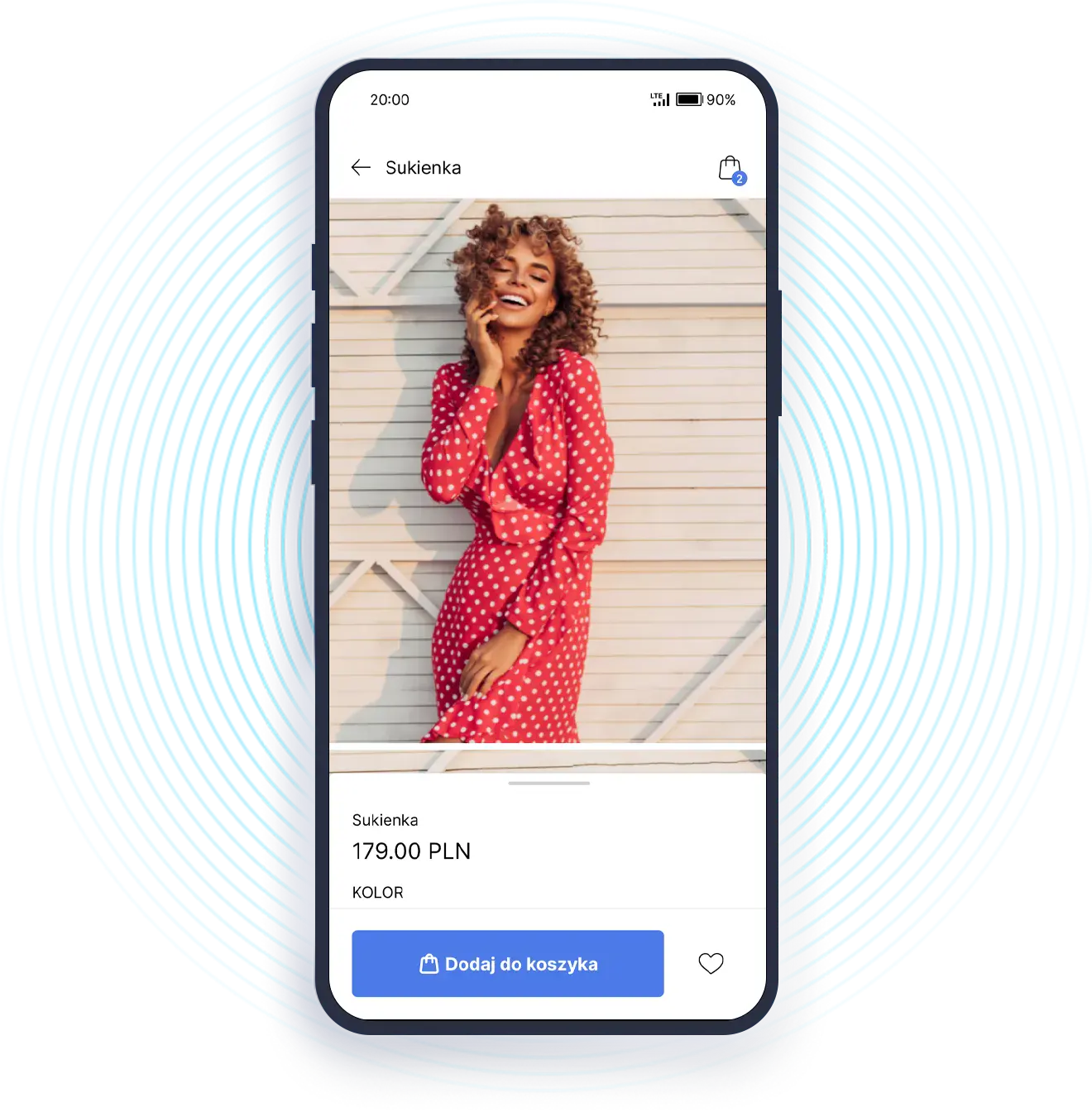 Aplikacja mobilna - dodaj do koszyka